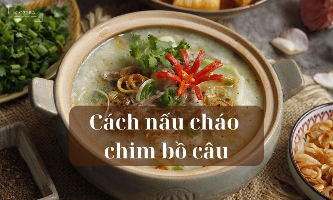 Cách nấu cháo chim bồ câu đơn giản, không tanh ai cũng làm được