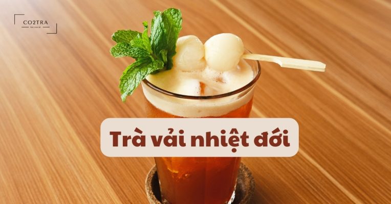 cách làm trà vải